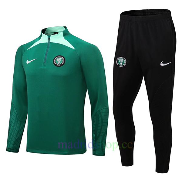 Sudadera de Entrenamiento Nigeria 2022 Kit Sudadera de Entrenamiento Nigeria 2022 Kit