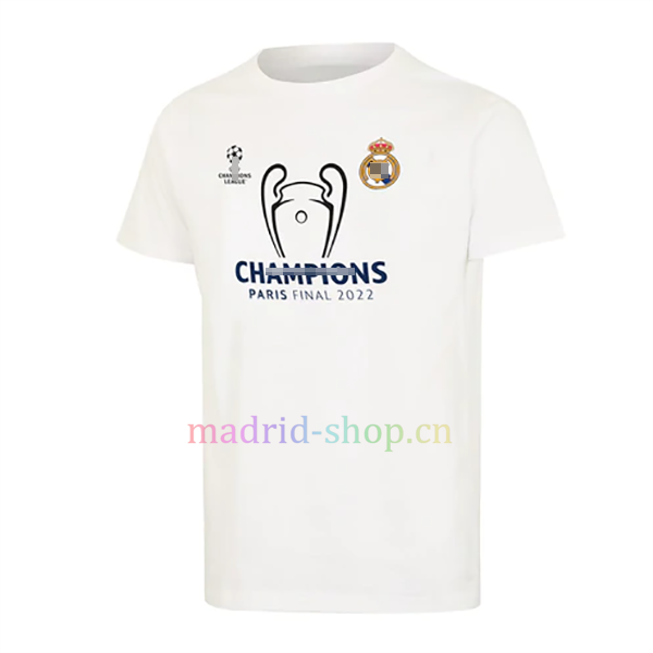 Camiseta Real Madrid Champion Paris Final 2022 Camiseta Real Madrid Champion Paris Final 2022