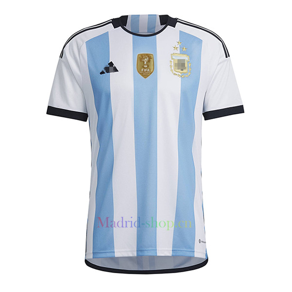 Camiseta Argentina Con 3 Estrellas Primera Equipacion 2022 Camiseta Argentina Con 3 Estrellas Primera Equipacion 2022 - Imagen 2