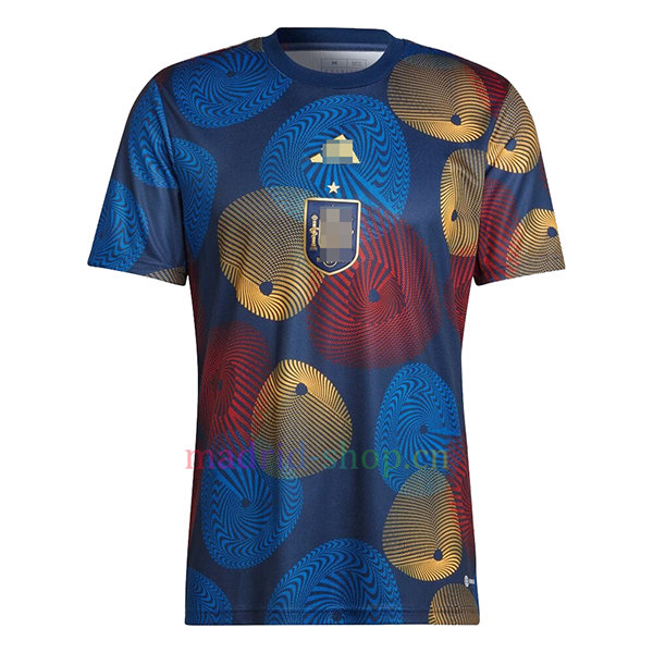 Camiseta Prepartido España 2022 Copa Mundial Camiseta Prepartido España 2022 Copa Mundial