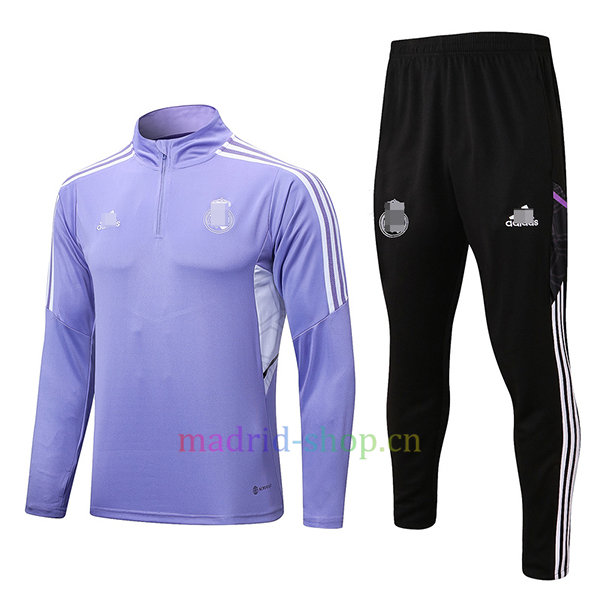 Sudadera de Entrenamiento Real Madrid 2022-23 Purpura Sudadera de Entrenamiento Real Madrid 2022-23 Purpura