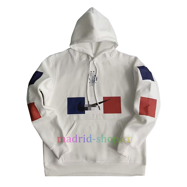 Sudadera Con Capucha Francia 2022 Blanco Sudadera Con Capucha Francia 2022 Blanco