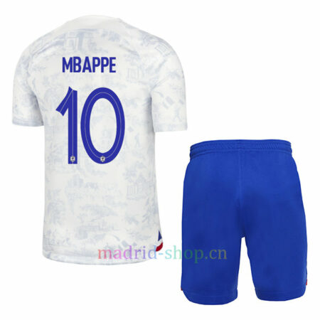 Mbappé Camiseta Francia Segunda Equipación 2022