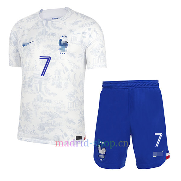 Griezmann Camiseta Francia Segunda Equipación 2022 Niño Griezmann Camiseta Francia Segunda Equipación 2022 Niño - Imagen 2