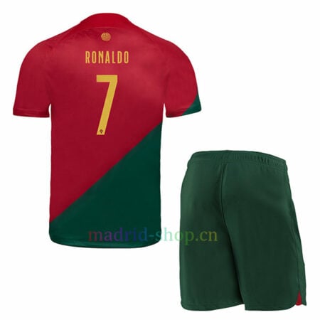 Camiseta de Ronaldo Portugal Primera Equipación 2022
