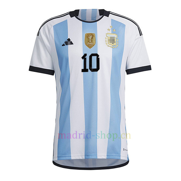 Camiseta Firmada Messi Argentina 3 Estrellas Primera Equipación 2022 Camiseta Firmada Messi Argentina 3 Estrellas Primera Equipación 2022 - Imagen 2