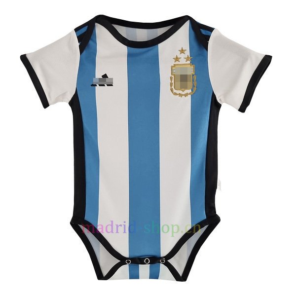 Body Bebé Argentina 3 Estrellas Primera Equipación 2022 Body Bebé Argentina 3 Estrellas Primera Equipación 2022