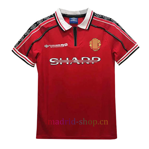 Camiseta Manchester United Primera Equipación 1998-00 Roja Camiseta Manchester United Primera Equipación 1998-00 Roja