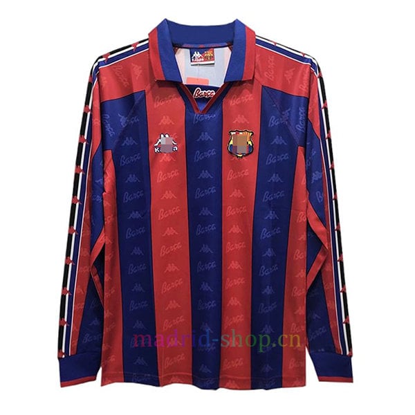 Camiseta FC Barcelona Primera Equipación 1996-97 Manga Larga Camiseta FC Barcelona Primera Equipación 1996-97 Manga Larga