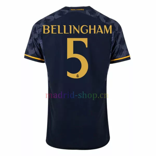 Camiseta Bellingham Real Madrid Segunda Equipación 2023-24 Camiseta Bellingham Real Madrid Segunda Equipación 2023-24