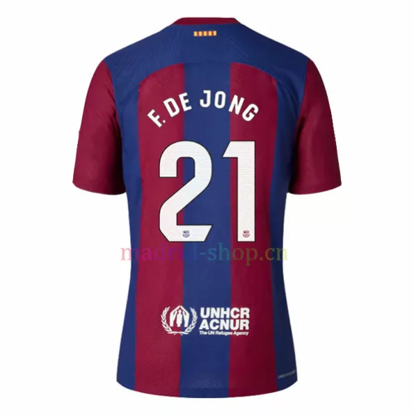 Camiseta De Jong Barcelona Primera Equipación 2023-24 Camiseta De Jong Barcelona Primera Equipación 2023-24