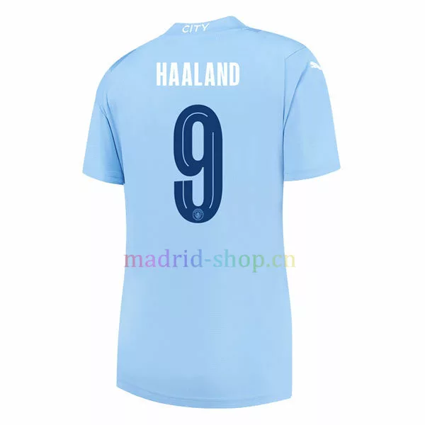 Camiseta Haaland Man City de UCL Primera Equipación 23-24 Mujer Camiseta Haaland Man City de UCL Primera Equipación 23-24 Mujer