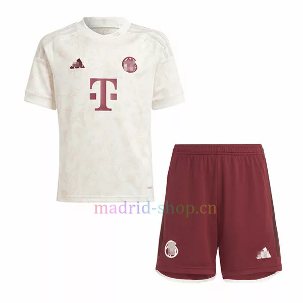 Conjunto de Camiseta Bayern Tercera Equipación 2023-24 Niño Conjunto de Camiseta Bayern Tercera Equipación 2023-24 Niño