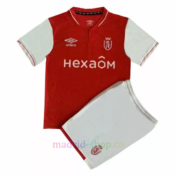 Conjunto de Camiseta Stade de Reims Primera Equipación 2023-24 Niño Conjunto de Camiseta Stade de Reims Primera Equipación 2023-24 Niño