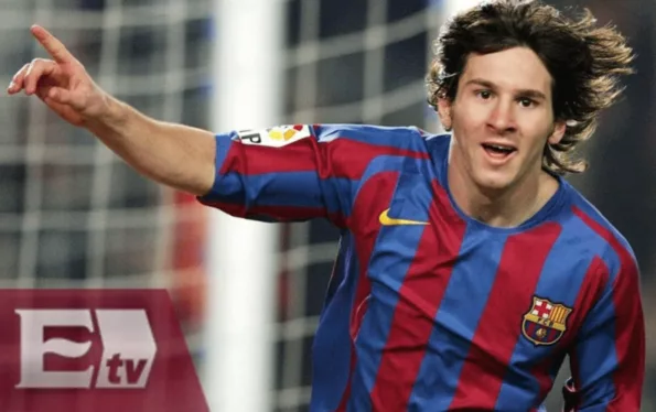 camiseta debuto messi en el barcelona