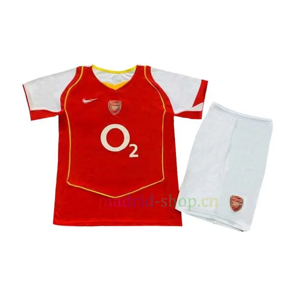 Camiseta Arsenal Primera Equipación 2004-05 Niño Camiseta Arsenal Primera Equipación 2004-05 Niño