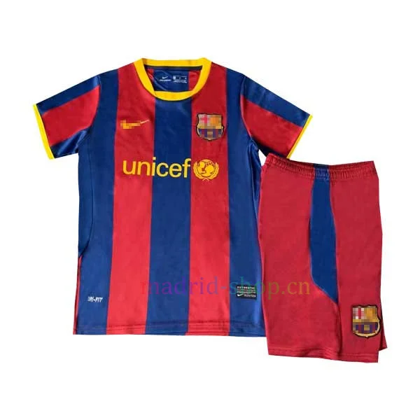 Camiseta Barcelona Primera Equipación 2010-11 Niño Camiseta Barcelona Primera Equipación 2010-11 Niño