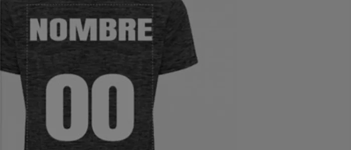 donde poner numeros camisetas futbol
