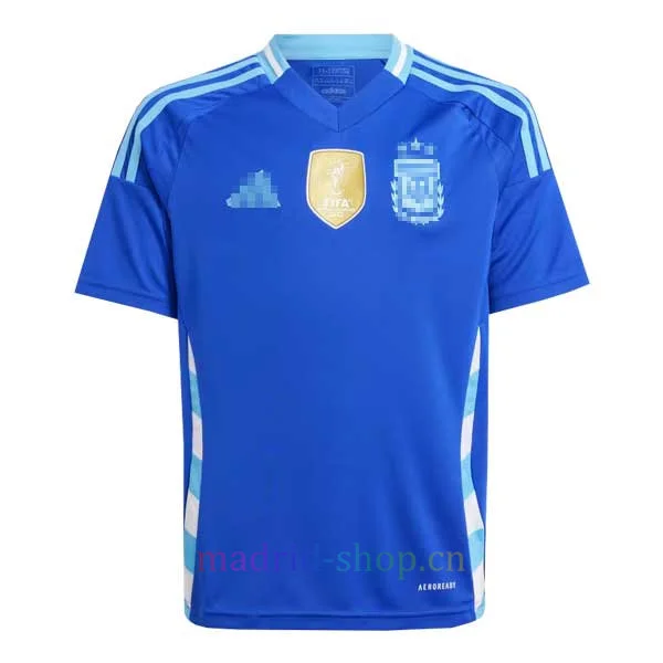Camiseta Argentina Segunda Equipación 2024 Niño Camiseta Argentina Segunda Equipación 2024 Niño