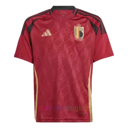 Camiseta Belgium Primera Equipación 2024 Versión Jugador