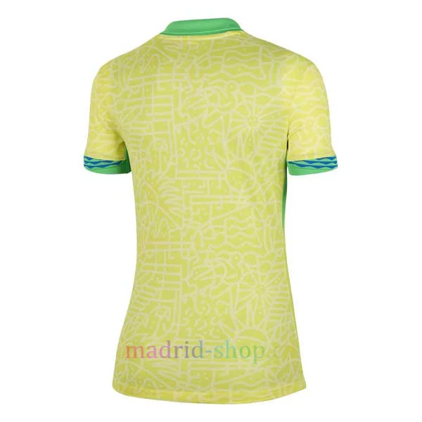 Camiseta Brasil Primera Equipación 2024 Mujer Camiseta Brasil Primera Equipación 2024 Mujer - Imagen 2