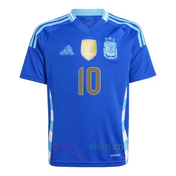 Camiseta Messi Argentina Segunda Equipación 2024 Niño Camiseta Messi Argentina Segunda Equipación 2024 Niño - Imagen 2