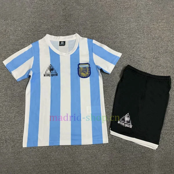 Camiseta Argentina Primera Equipación 1986 Niño Camiseta Argentina Primera Equipación 1986 Niño