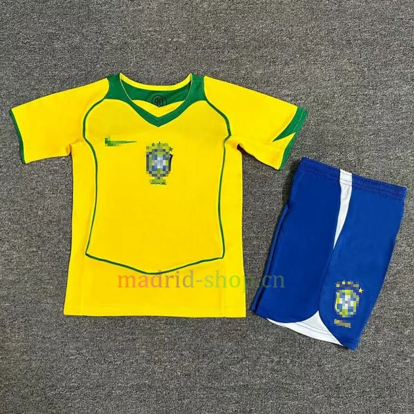 Camiseta Brasil Primera Equipación 2004 Niño Camiseta Brasil Primera Equipación 2004 Niño