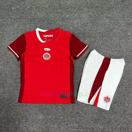 Camiseta Canadá Segunda Equipación 2024 Niño