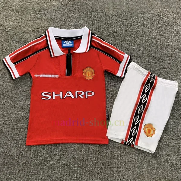 Camiseta Manchester United Primera Equipación 1999-00 Niño Camiseta Manchester United Primera Equipación 1999-00 Niño