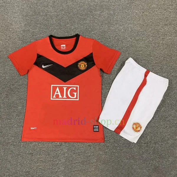 Camiseta Manchester United Primera Equipación 2009-10 Niño Camiseta Manchester United Primera Equipación 2009-10 Niño