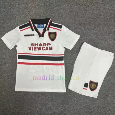 Camiseta Manchester United Primera Equipación 1998-99 Niño