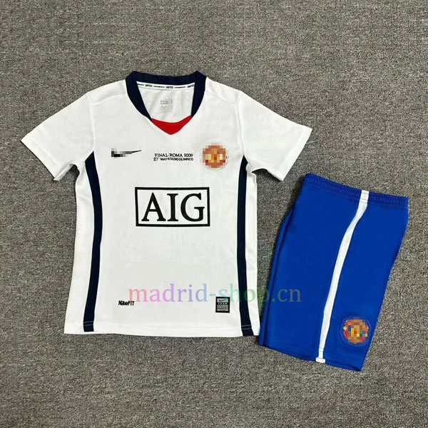 Camiseta Manchester United Segunda Equipación 2008-09 Niño Camiseta Manchester United Segunda Equipación 2008-09 Niño