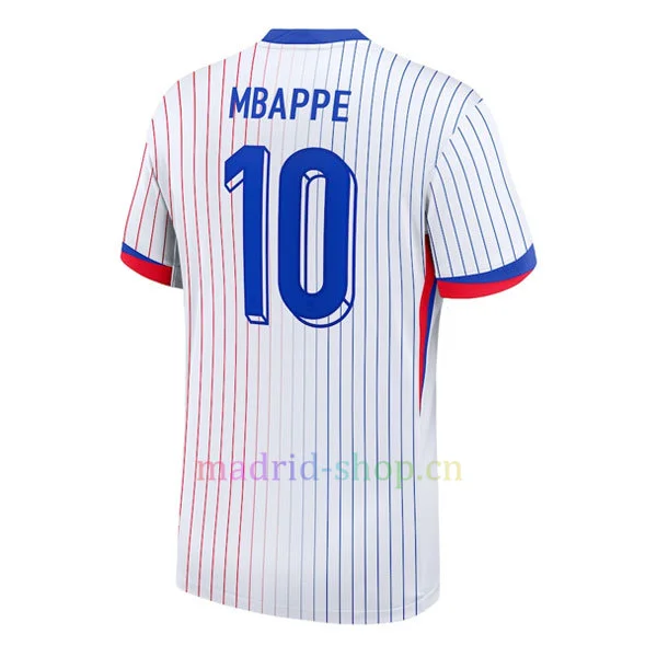 Camiseta Mbappé Francia Segunda Equipación 2024 Camiseta Mbappé Francia Segunda Equipación 2024