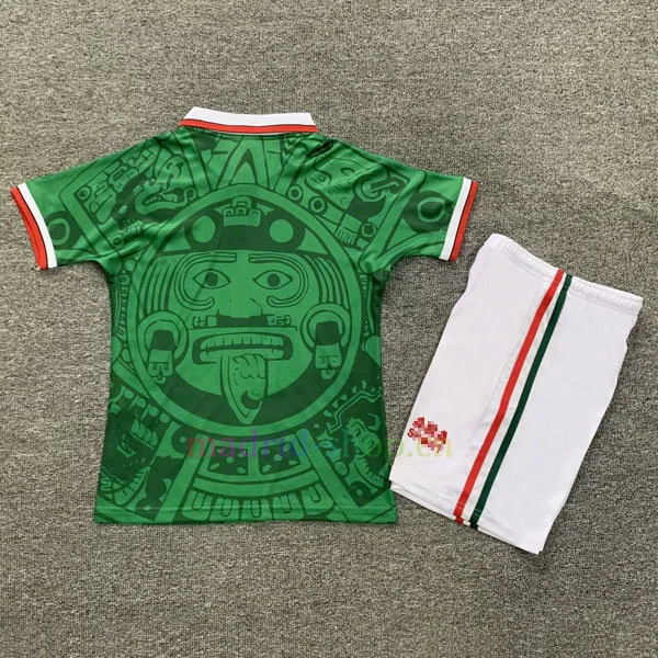 Camiseta México Copa Mundial 1998 Primera Equipación Niño Camiseta México Copa Mundial 1998 Primera Equipación Niño - Imagen 2