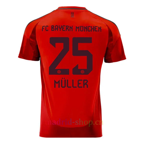 Camiseta Muller Bayern Primera Equipación 2024-25 Camiseta Muller Bayern Primera Equipación 2024-25