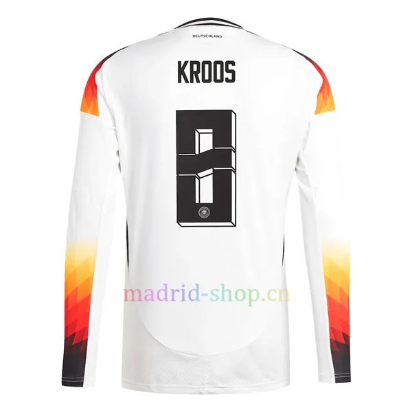Camiseta Kroos Alemania Primera Equipación 2024 Manga Larga Camiseta Kroos Alemania Primera Equipación 2024 Manga Larga