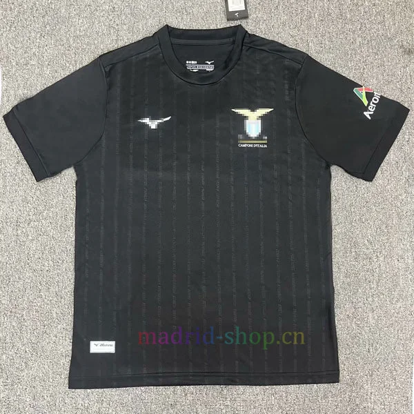 Camiseta Lazio 50 Aniversario 2024 Negro Camiseta Lazio 50 Aniversario 2024 Negro
