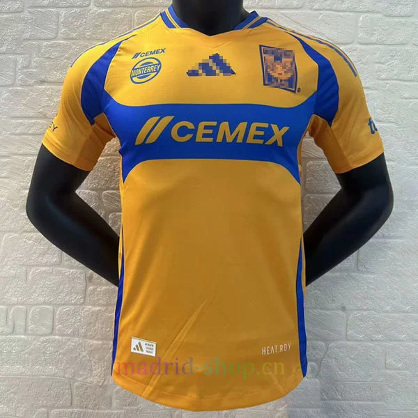 Camiseta Tigres UANL Primera Equipación 2024-25 Versión Jugador Camiseta Tigres UANL Primera Equipación 2024-25 Versión Jugador