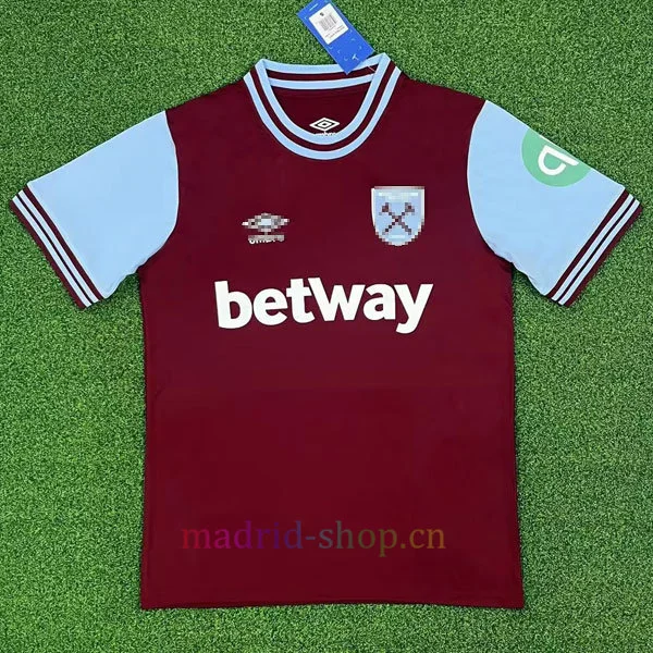 Camiseta West Ham Primera Equipación 2024-25 Camiseta West Ham Primera Equipación 2024-25