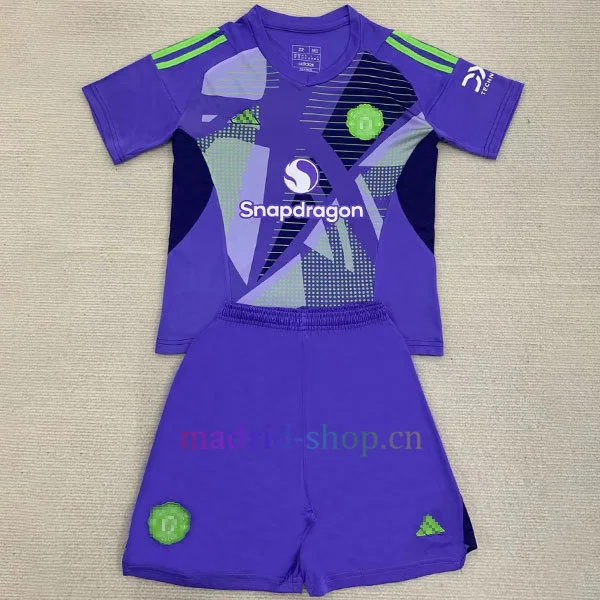 Camiseta de Portero Manchester United 2024-25 Niño Camiseta de Portero Manchester United 2024-25 Niño
