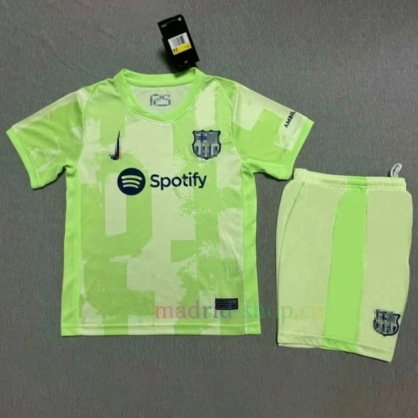 Camiseta FC Barcelona Tercera Equipación 2024-25 Niño Camiseta FC Barcelona Tercera Equipación 2024-25 Niño