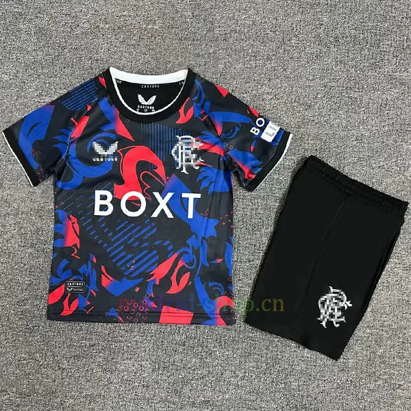 Camiseta Rangers Tercera Equipación 2024-25 Niño Camiseta Rangers Tercera Equipación 2024-25 Niño