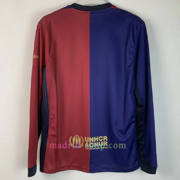 Camiseta FC Barcelona Primera Equipación 2024-25 Manga Larga Camiseta FC Barcelona Primera Equipación 2024-25 Manga Larga - Imagen 2