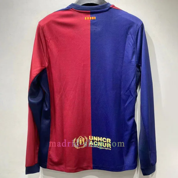 Camiseta Barcelona Primera Equipación 2024-25 Manga Larga Camiseta Barcelona Primera Equipación 2024-25 Manga Larga - Imagen 2