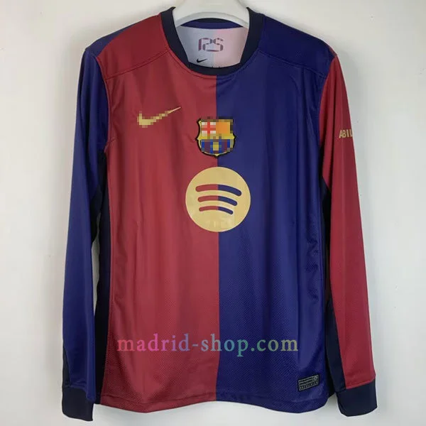 Camiseta FC Barcelona Primera Equipación 2024-25 Manga Larga Camiseta FC Barcelona Primera Equipación 2024-25 Manga Larga
