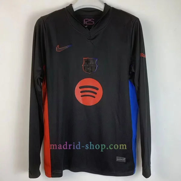 Camiseta FC Barcelona Segunda Equipación 2024-25 Manga Larga Camiseta FC Barcelona Segunda Equipación 2024-25 Manga Larga