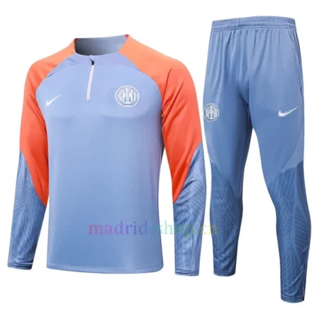 Sudadera de Entrenamiento Inter de Milán 2024-25 Azul Gris