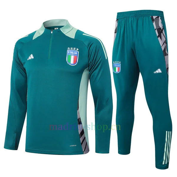 Sudadera de Entrenamiento Italia 2024-25 Verde Sudadera de Entrenamiento Italia 2024-25 Verde