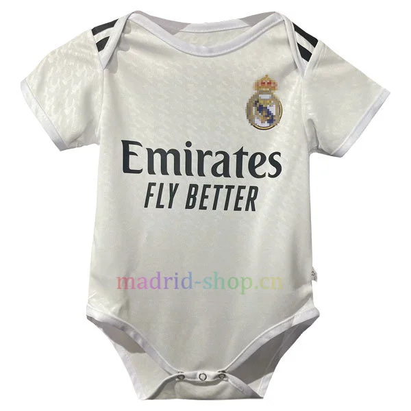 Body Bebé Real Madrid Primera Equipación 2024-25 Body Bebé Real Madrid Primera Equipación 2024-25